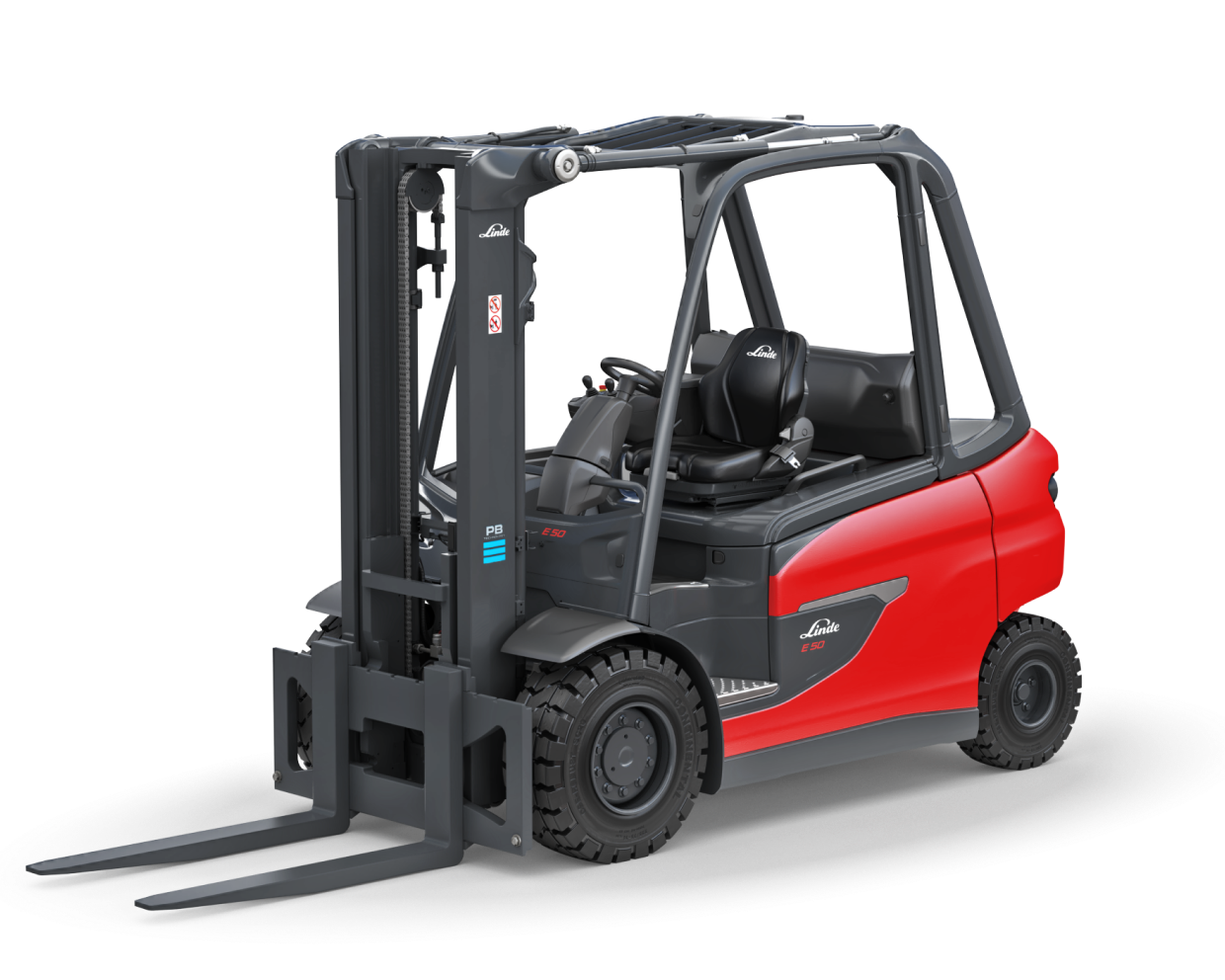 Linde E35–E50 Series 1254 Counterbalance Electric Forklift