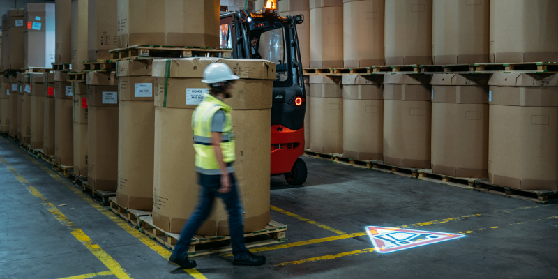 Chemist Warehouse Linde LiION electric forklifts charging