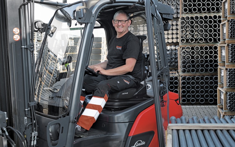 Chemist Warehouse Linde LiION electric forklifts charging