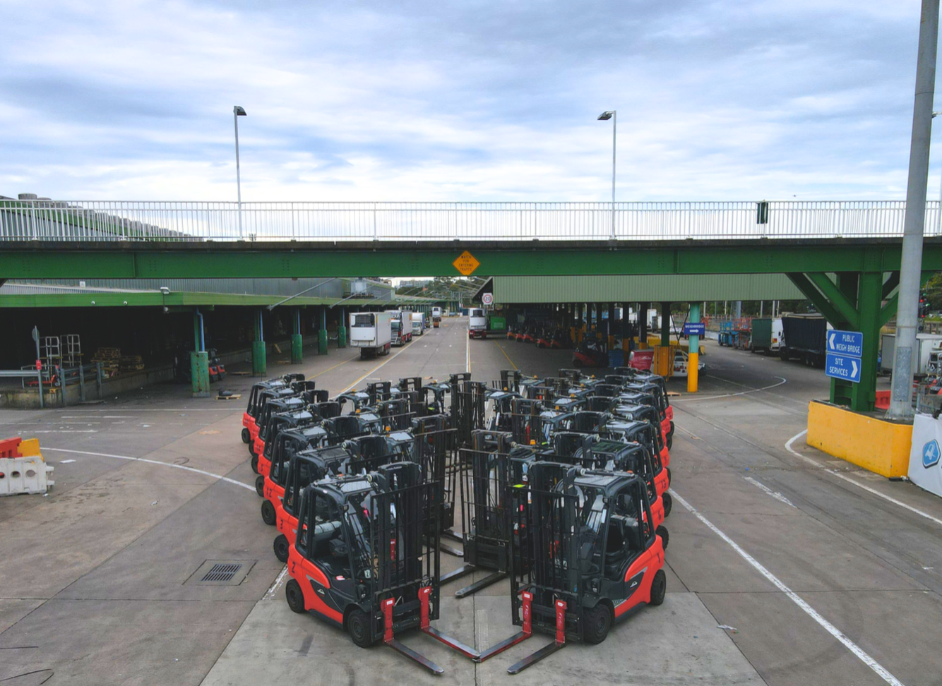 Flemington Unloading's Linde Fleet 