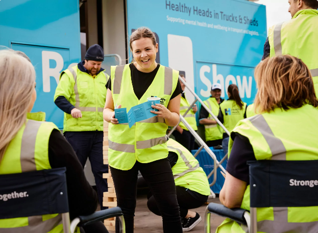 Linde Material Handling partners with Healthy Heads in Trucks & Sheds
