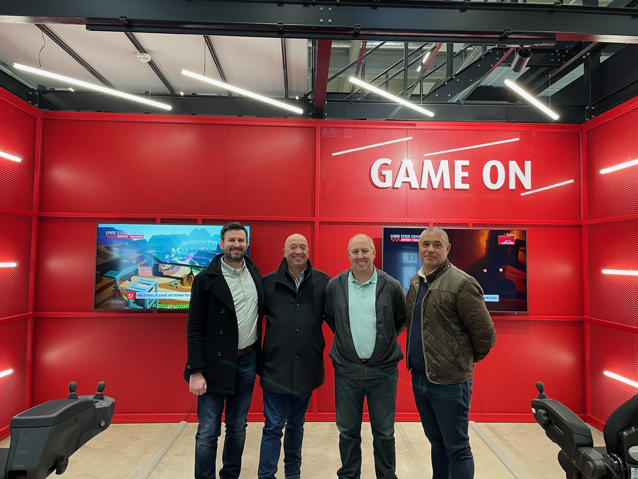 Senior stakeholders from Bunnings visit Linde factory and Experience Hub with Linde Australia team